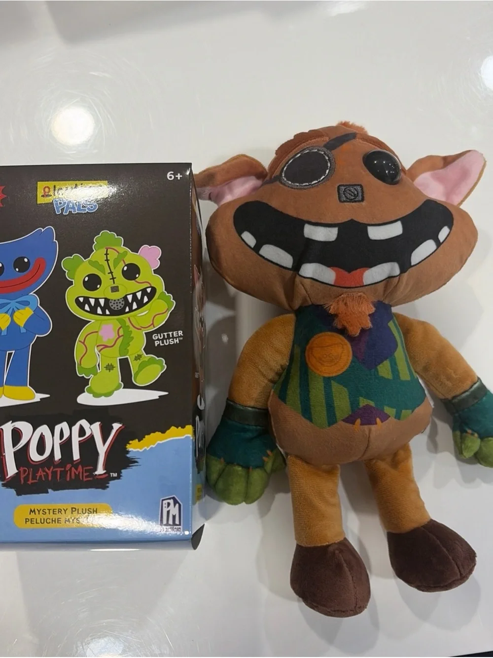 Poppy Playtime Gutter Plush - Brown Green Collector Plush Toy
